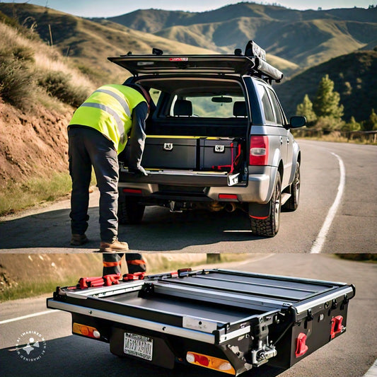 How to properly secure cargo box on a vehicle