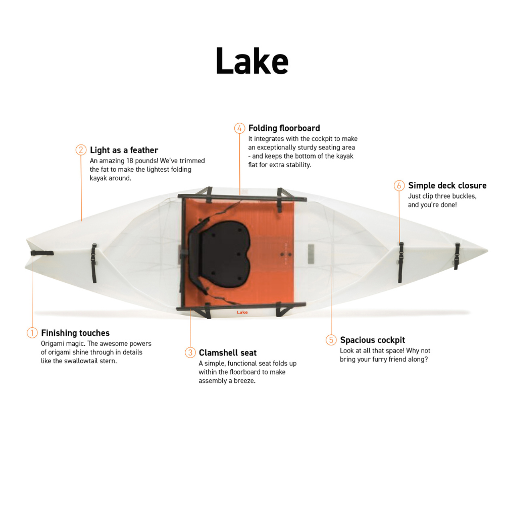 Oru Lake by Oru Kayak